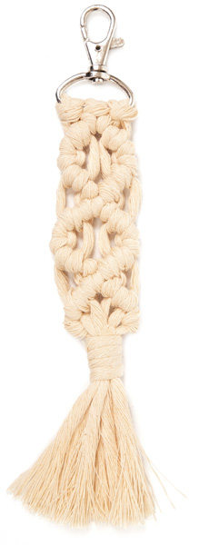 Makramee-Schlüsselanhänger knüpfen - Schritt 19 Makramee-Schlüsselanhänger knüpfen - Schritt 19