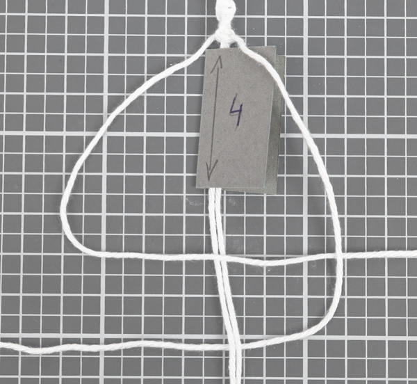 Osterdeko mit Makramee - Schritt 15 Osterdeko mit Makramee - Schritt 15