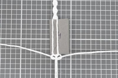 Osterdeko mit Makramee - Schritt 18