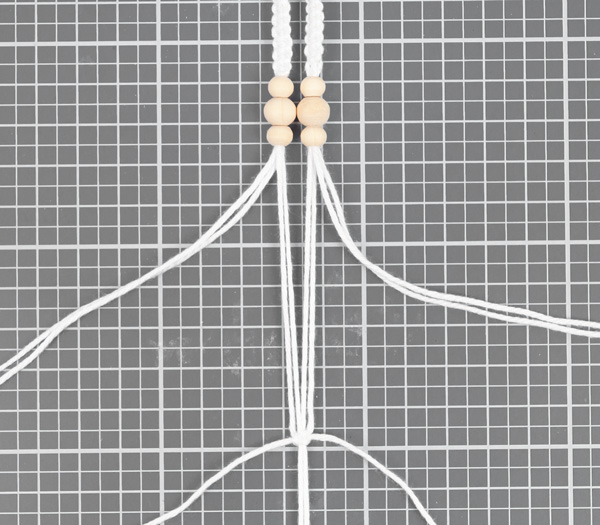 Osterdeko mit Makramee - Schritt 22 Osterdeko mit Makramee - Schritt 22