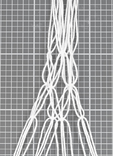 Osterdeko mit Makramee - Schritt 25 Osterdeko mit Makramee - Schritt 25