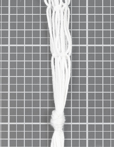 Osterdeko mit Makramee - Schritt 26 Osterdeko mit Makramee - Schritt 26