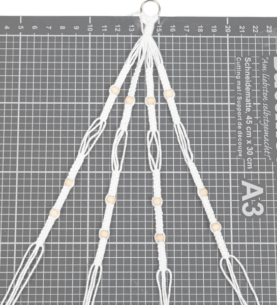 Osterdeko mit Makramee - Schritt 31 Osterdeko mit Makramee - Schritt 31