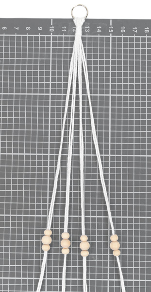 Osterdeko mit Makramee - Schritt 34 Osterdeko mit Makramee - Schritt 34