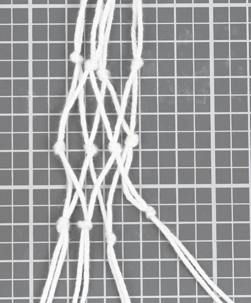 Osterdeko mit Makramee - Schritt 39 Osterdeko mit Makramee - Schritt 39