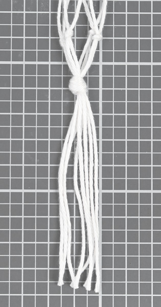 Osterdeko mit Makramee - Schritt 40 Osterdeko mit Makramee - Schritt 40