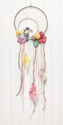 Makramee-Feder basteln