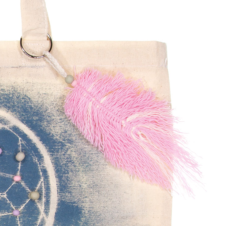 Makramee-Feder basteln