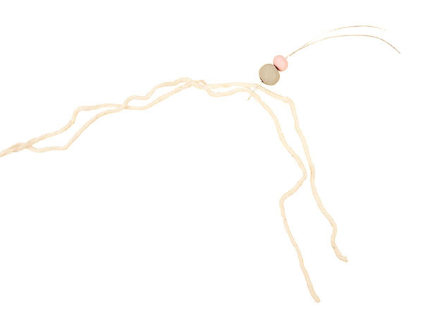 Makramee-Feder basteln - Schritt 10