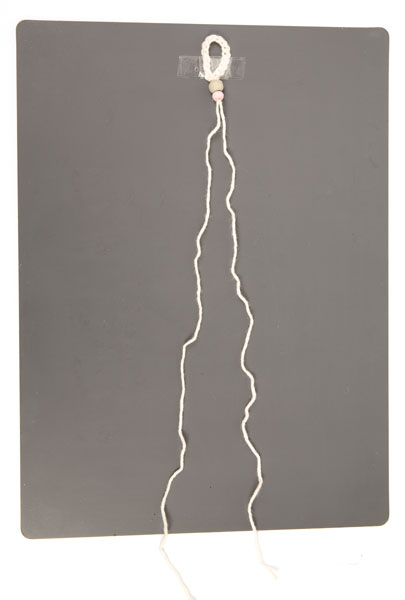 Makramee-Feder basteln - Schritt 11