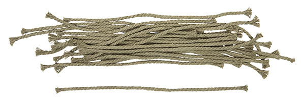 Makramee-Stern basteln - Schritt 6