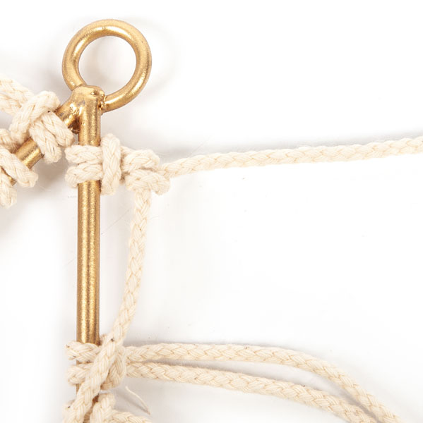 Makramee-Stern basteln - Schritt 10 Makramee-Stern basteln - Schritt 10