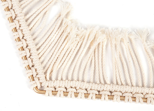 Makramee-Stern basteln - Schritt 13 Makramee-Stern basteln - Schritt 13