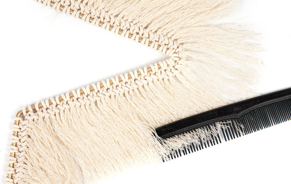 Makramee-Stern basteln - Schritt 17 Makramee-Stern basteln - Schritt 17