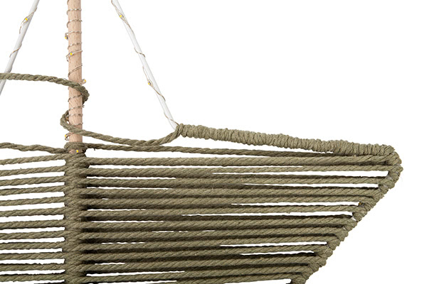 Makramee-Stern basteln - Schritt 24