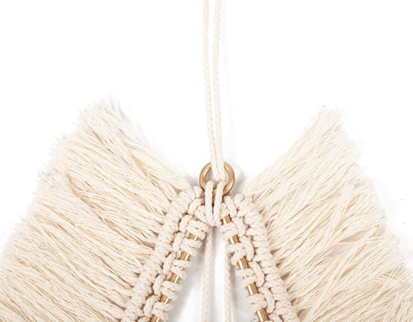 Makramee-Stern basteln - Schritt 27 Makramee-Stern basteln - Schritt 27