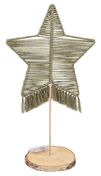 Makramee-Stern basteln - Schritt 37