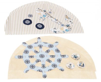 Maritime Kissen nähen - Schritt 1