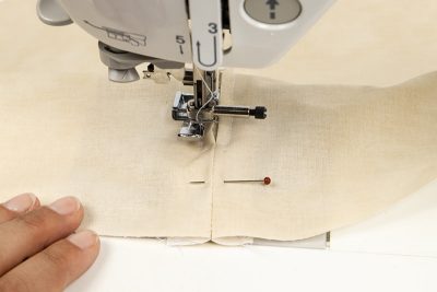 Maritime Kissen nähen - Schritt 11