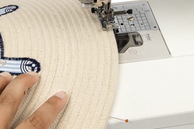 Maritime Kissen nähen - Schritt 15