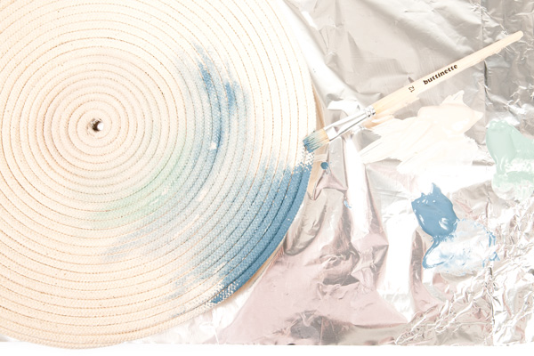 Maritime Uhr basteln - Schritt 12