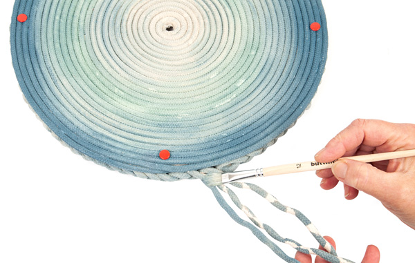 Maritime Uhr basteln - Schritt 20