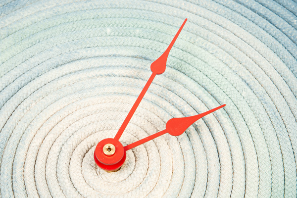 Maritime Uhr basteln - Schritt 24