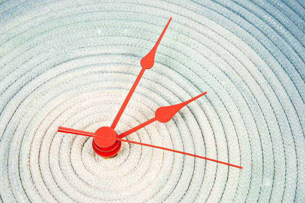 Maritime Uhr basteln - Schritt 25