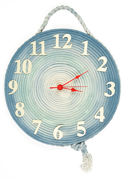 Maritime Uhr basteln - Schritt 26