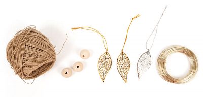 Engel mit Metallblättern - Schritt 1 Engel mit Metallblättern - Schritt 1