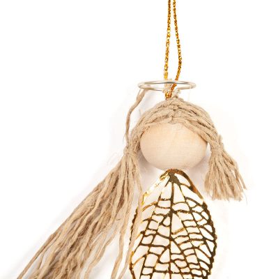 Engel mit Metallblättern - Schritt 12 Engel mit Metallblättern - Schritt 12