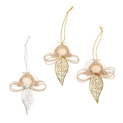 Engel mit Metallblättern - Schritt 14 Engel mit Metallblättern - Schritt 14