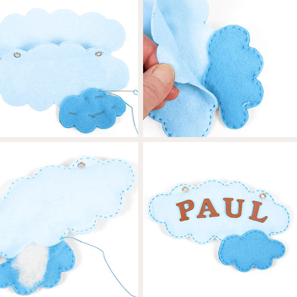 Mobile selber basteln - Schritt 4