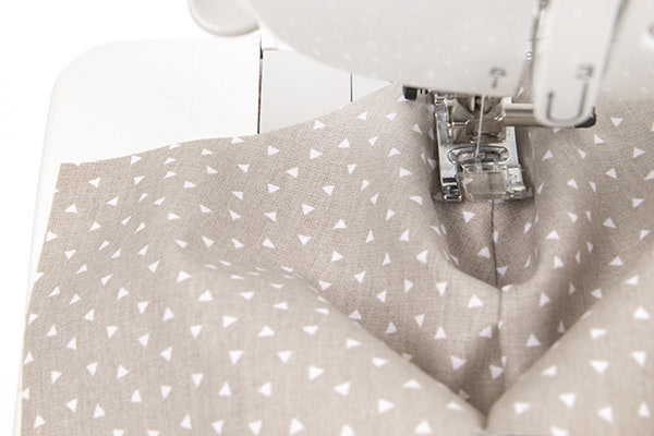 Mund-Nasen-Maske nähen - Schritt 2