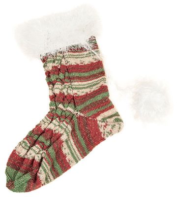 Nikolaus-Socke stricken - Schritt 5
