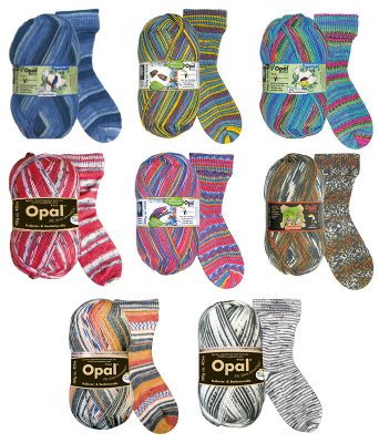 Opal Sockenwolle Regenwald-Kollektion
