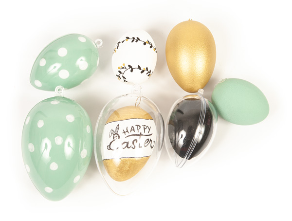 Osterbaum mit Eukalyptus basteln - Schritt 3 Osterbaum mit Eukalyptus basteln - Schritt 3