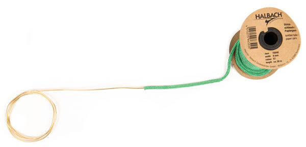 Osterdeko aus Strickschlauch basteln - Schritt 2