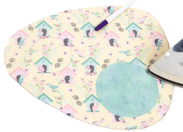 Tassenuntersetzer nähen - Schritt 8