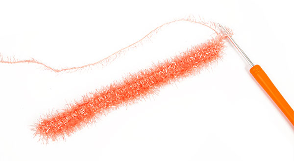 Peeling-Handschuh häkeln - Schritt 1 Peeling-Handschuh häkeln - Schritt 1