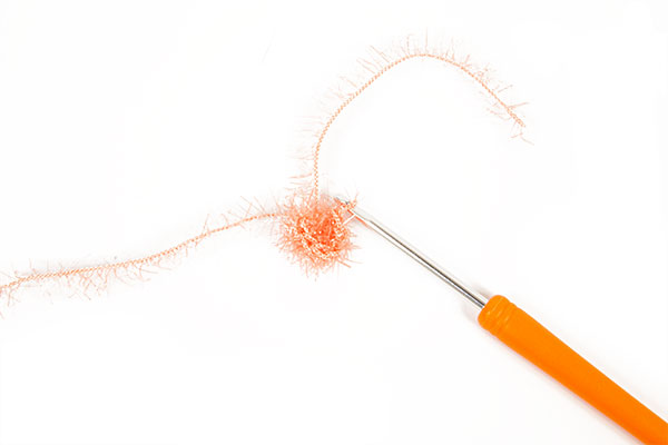 Peeling-Handschuh häkeln - Schritt 4.1 Peeling-Handschuh häkeln - Schritt 4.1