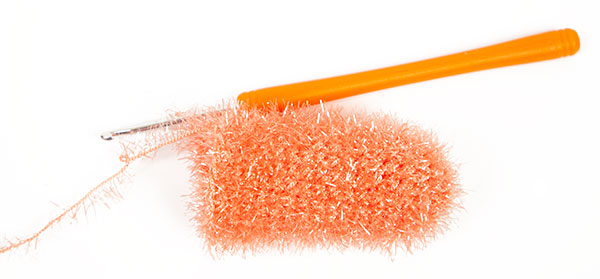 Peeling-Handschuh häkeln - Schritt 4.2 Peeling-Handschuh häkeln - Schritt 4.2