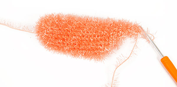 Peeling-Handschuh häkeln - Schritt 4.3 Peeling-Handschuh häkeln - Schritt 4.3