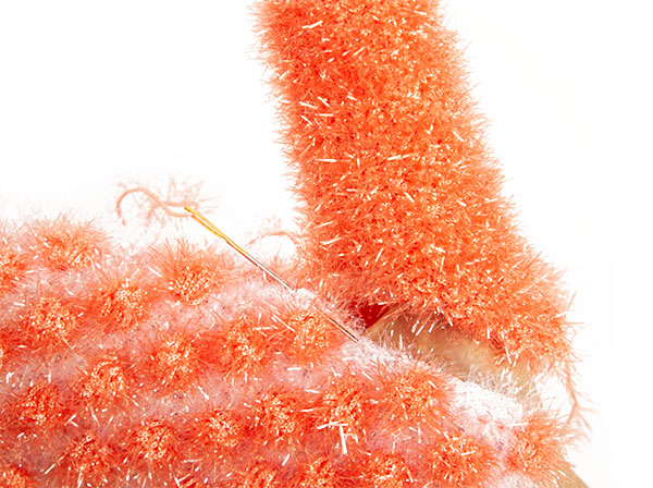 Peeling-Handschuh häkeln - Schritt 6 Peeling-Handschuh häkeln - Schritt 6