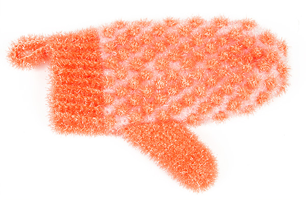 Peeling-Handschuh häkeln - Schritt 8.2 Peeling-Handschuh häkeln - Schritt 8.2