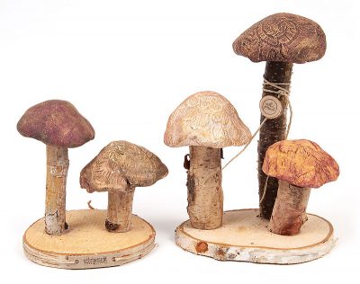 Pilze aus Modelliermasse - Schritt 11