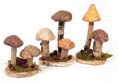 Pilze aus Modelliermasse - Schritt 12