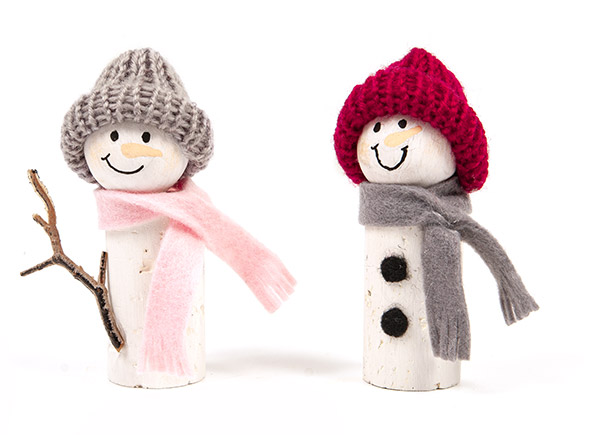 Pinguine und Schneemänner aus Korken - Schritt 9 Pinguine und Schneemänner aus Korken - Schritt 9