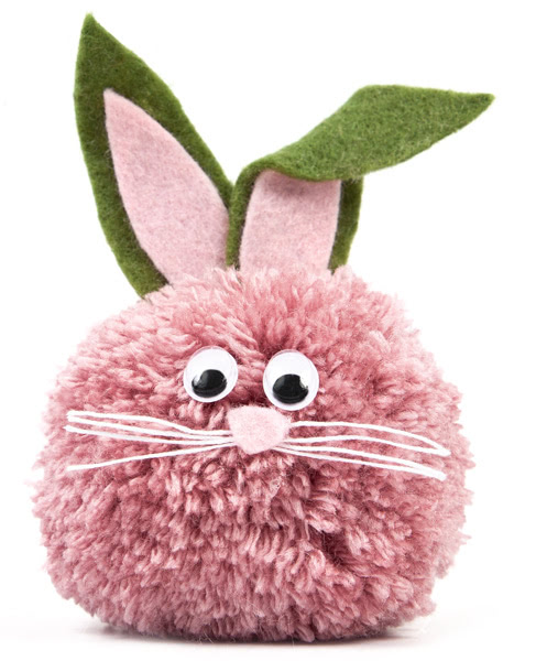 Pompon-Häschen basteln - Schritt 7