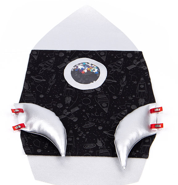 Raketenkissen nähen - Schritt 7 Raketenkissen nähen - Schritt 7